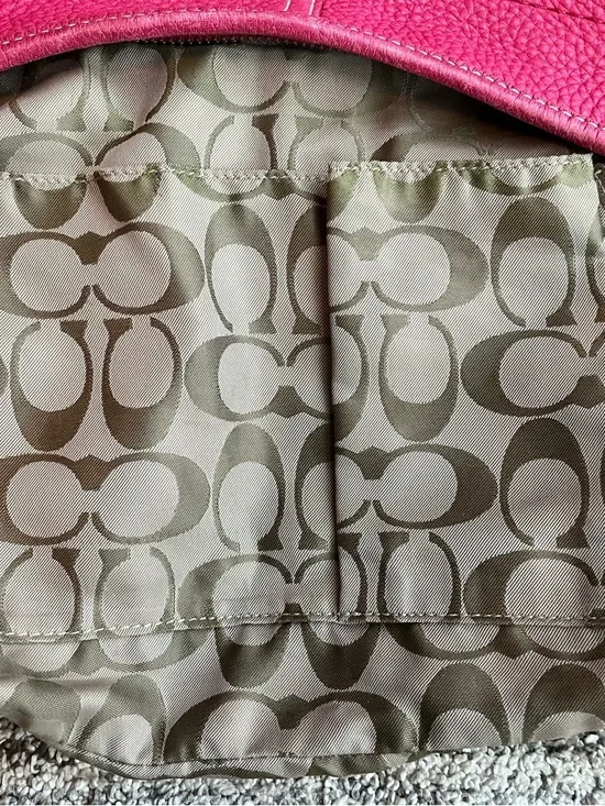 Coach SoHo Hobo Shoulder Bag Pebbled Leather Vintage - Picture 8 of 15